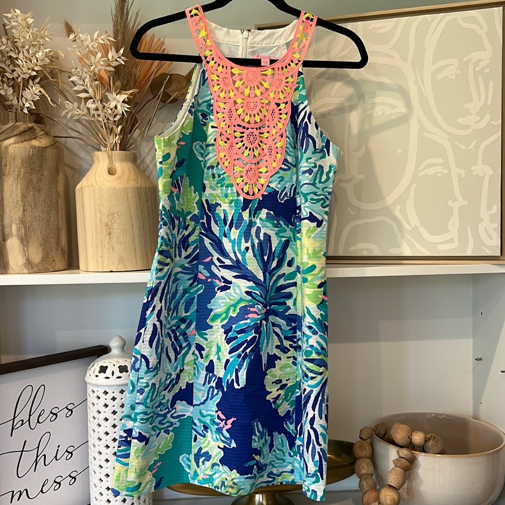 Lilly Pulitzer Pearl Shift Dress Size 6